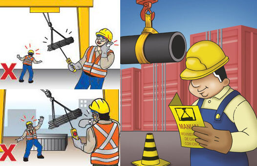 Como é feita a comunicação e coordenação durante a execução de um Plano de Rigging?
