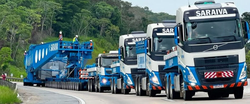 Transporte de transformador de 250 toneladas chama atenção e exige logística complexa entre Pernambuco e Paraíba